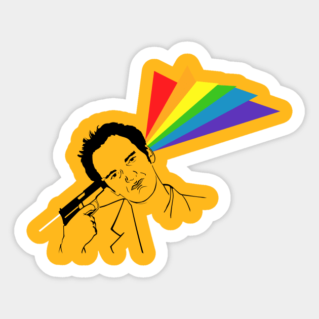 Quentin Tarantino Sticker by SaverioOste